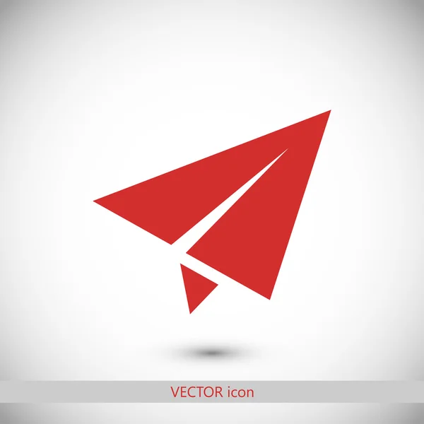 Ilustração de ícone de avião —  Vetores de Stock