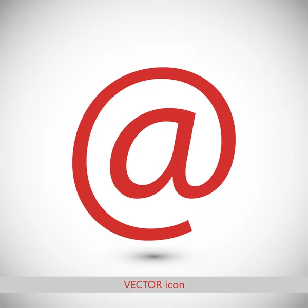 Obrázek ikony e-mailu — Stockový vektor