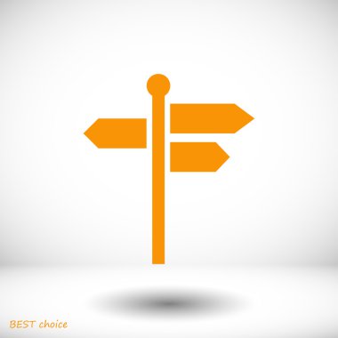 yön tabelasını simgesi