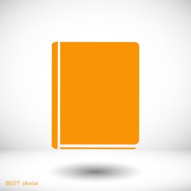 Kitap vektörü simgesi