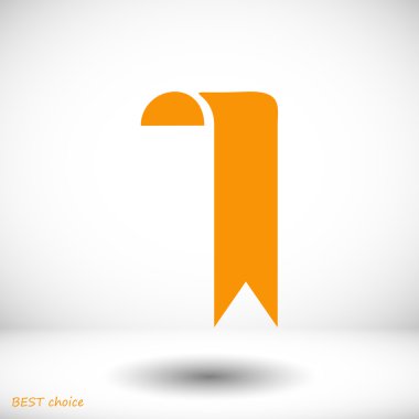 yer işareti kurdele simgesi