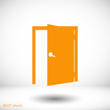 açık kapı simgesi