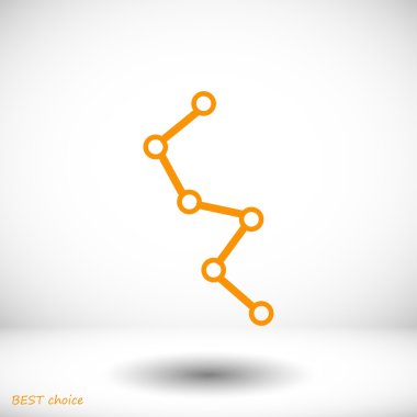 iş diyagram simgesi