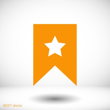 Yıldız Düz Simgesi