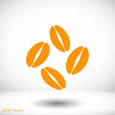 kahve çekirdeği ikonu