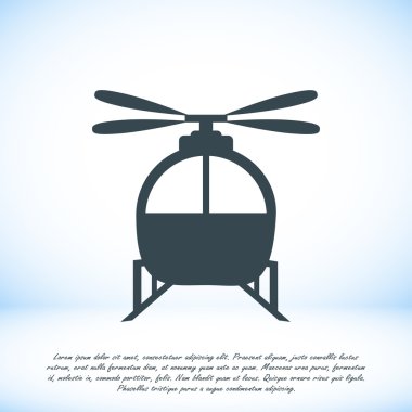 ulaşım düz simgesi