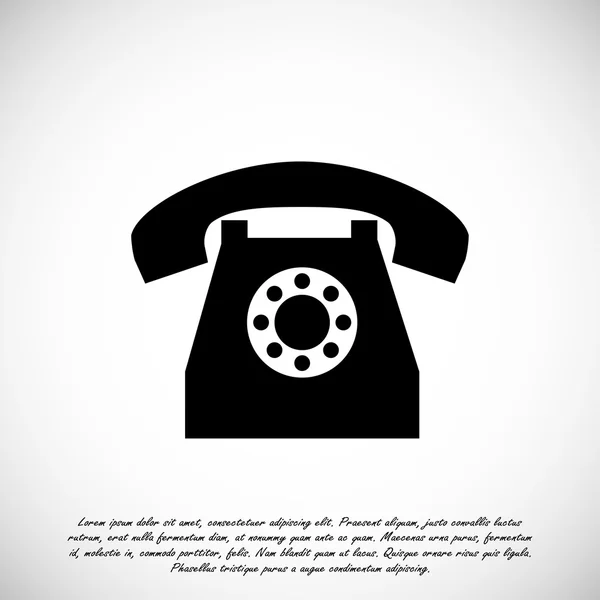 Телефонная икона — стоковый вектор