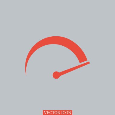 Araba hız göstergesi simgesi