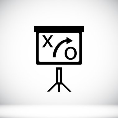 iş tanıtım işareti simgesi