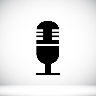 mikrofon ortam simgesi