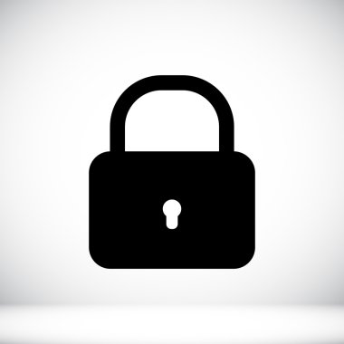 Kilit, asma kilit simgesi