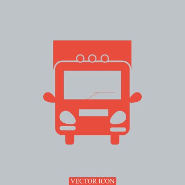 Kamyon araba işareti simgesi