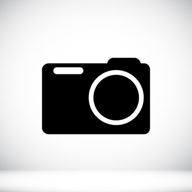 fotoğraf kamera düz simgesi