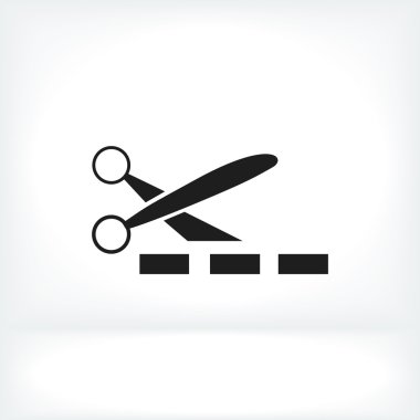 kesme makası simgesi