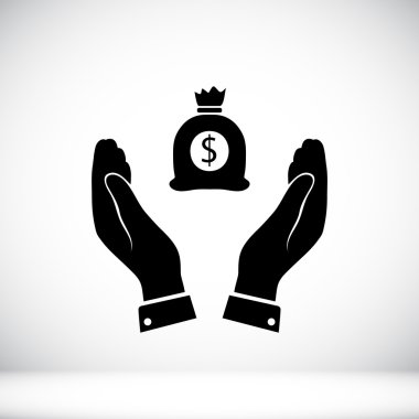 Ellerin simgesinde para