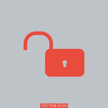 kilit simgesini açın.