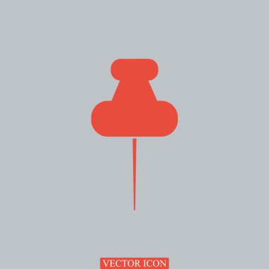 Raptiye, düz raptiye simgesini 