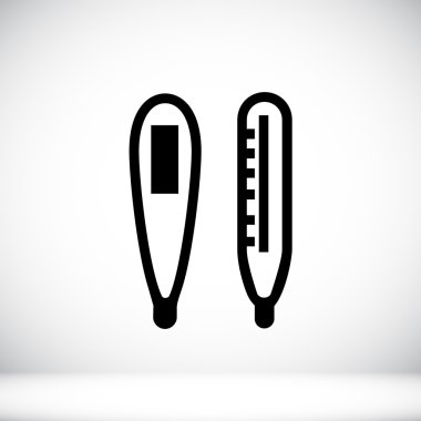 medikal termometre simgeler