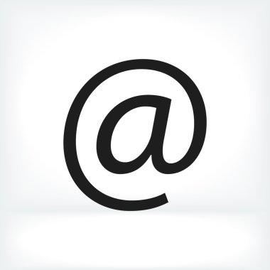 düz e-posta simgesi 