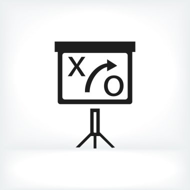 iş tanıtım işareti simgesi