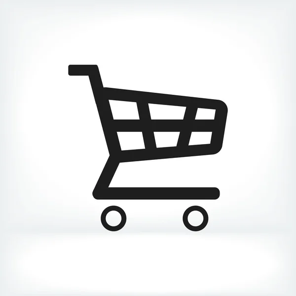 Shopping cart icon — Stock Vector