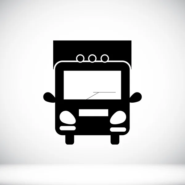Truck car sign icon — Stock Vector