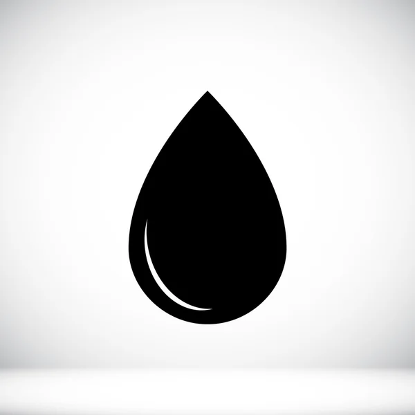 Icône de goutte liquide — Image vectorielle