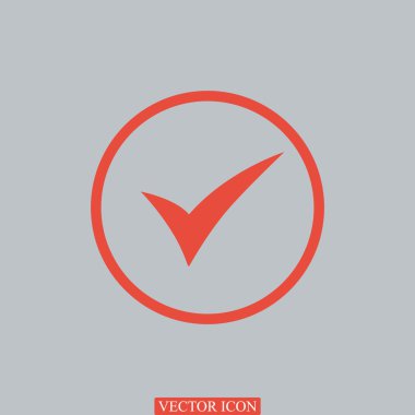 Tamam, kontrol işareti simgesi