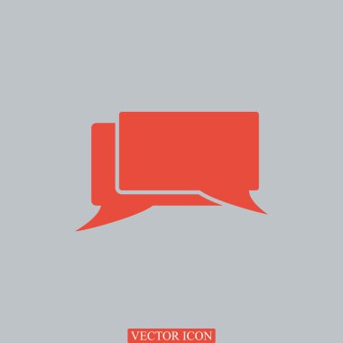 konuşma balonları simgesi