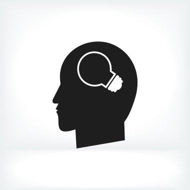 yaratıcı fikir simgesi