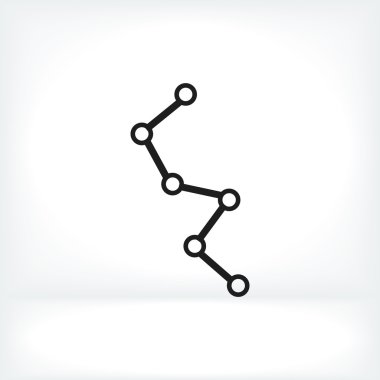 iş diyagram simgesi