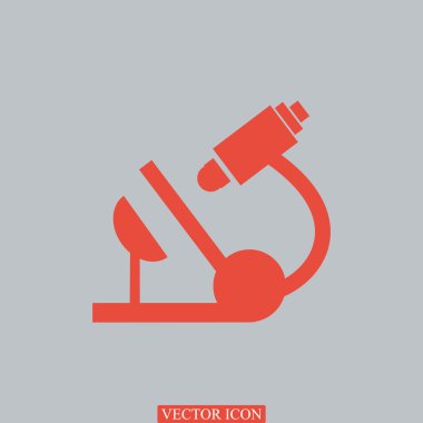 Laboratuvar mikroskobu simgesi