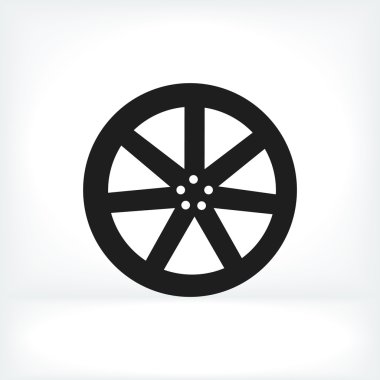 Otomobil jant jant simgesi