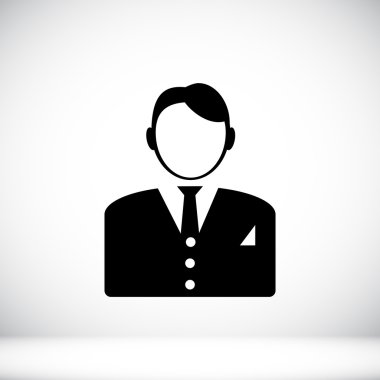 İşadamı avatar simge