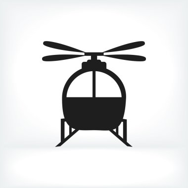 Helikopter uçak simgesi
