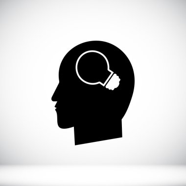 yaratıcı fikir simgesi