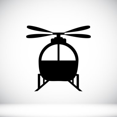 Helikopter uçak simgesi
