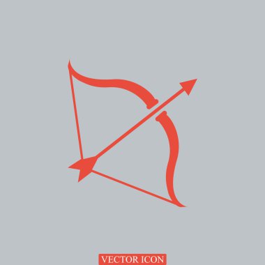 aşk tanrısı yay ve ok simgesi