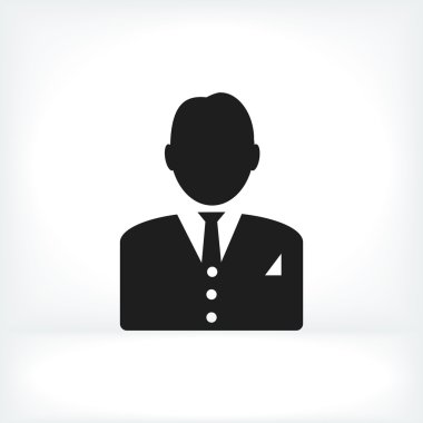 İşadamı avatar simge