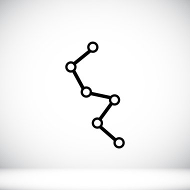 iş diyagram simgesi