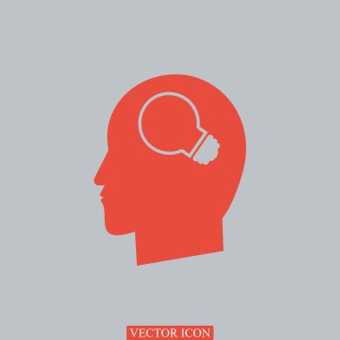 yaratıcı fikir simgesi