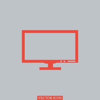 monitör bilgisayar simgesinin