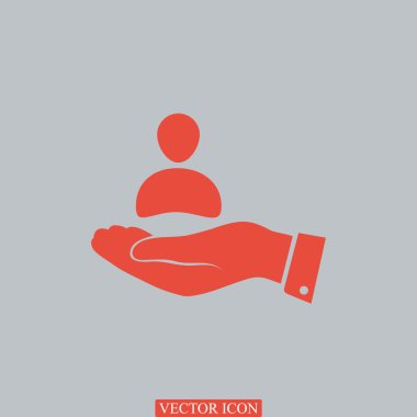 işadamı el simgesini