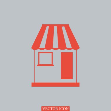 mağaza, dükkan simgesi