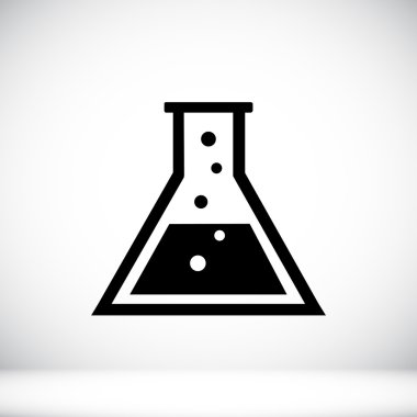 laboratuvar cam simgesi