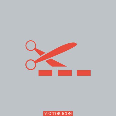 kesme makası simgesi