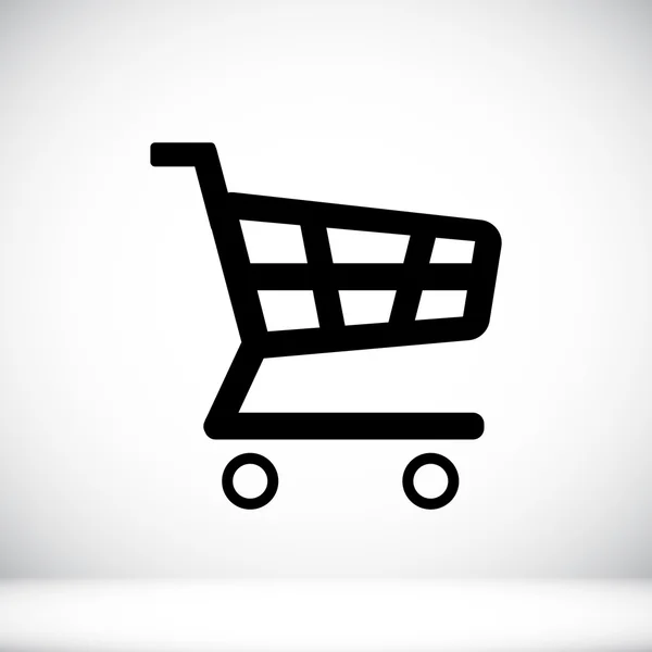 Shopping cart icon — Stock Vector