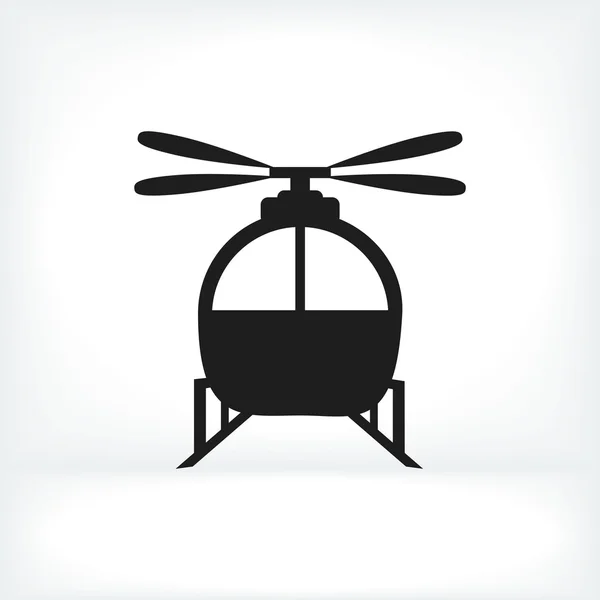 直升机飞机图标 — 图库矢量图片