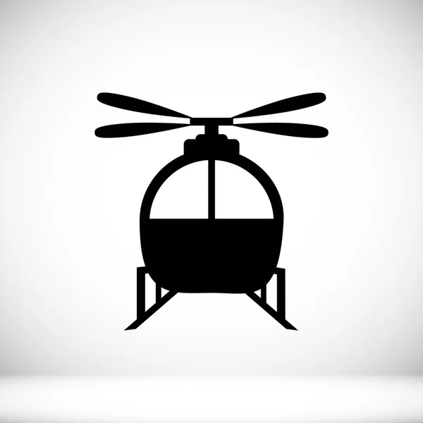 直升机飞机图标 — 图库矢量图片