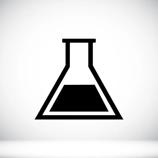 Laboratuvar cam simgesi — Stok Vektör